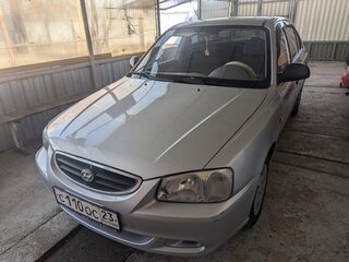2004 Hyundai Accent ТагАЗ II, серебристый, 340000 рублей, вид 1