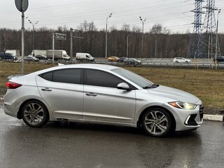 2016 Hyundai Elantra VI (AD), серебристый, 1620000 рублей, вид 4