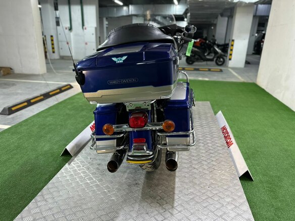 2007 Harley-Davidson Electra Glide, синий, 790000 рублей - вид 9