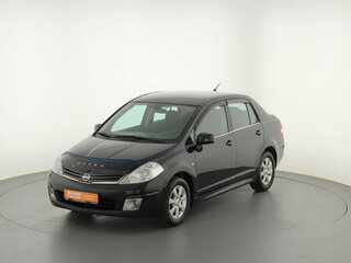 2010 Nissan Tiida I Рестайлинг, чёрный, 870000 рублей, вид 1