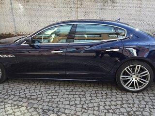 2016 Maserati Quattroporte Diesel VI Рестайлинг, синий, 4800000 рублей, вид 4
