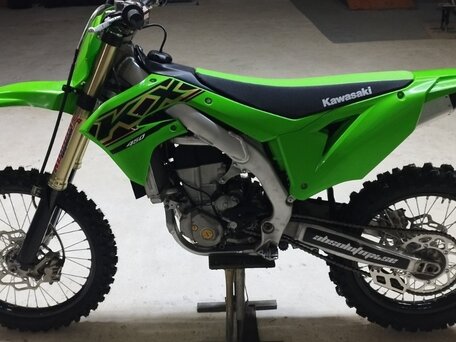 2021 Kawasaki KX 450, зелёный, 600000 рублей, вид 3