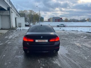 2018 BMW 5 серии 520d xDrive VII (G30/G31/G38), чёрный, 2500000 рублей, вид 4
