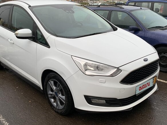 2018 Ford C-MAX Start-Stop II Рестайлинг, белый, 1350000 рублей