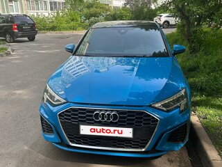 2022 Audi A3 40 TFSI IV (8Y), голубой, 3699000 рублей, вид 4