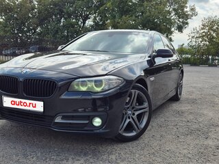 2016 BMW 5 серии 520d VI (F10/F11/F07) Рестайлинг, чёрный, 1950000 рублей, вид 3