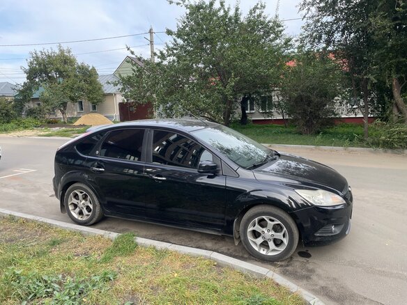 2008 Ford Focus II Рестайлинг, чёрный, 515000 рублей - вид 1