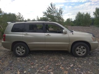 2002 Toyota Highlander I (XU20), золотистый, 1220000 рублей, вид 3