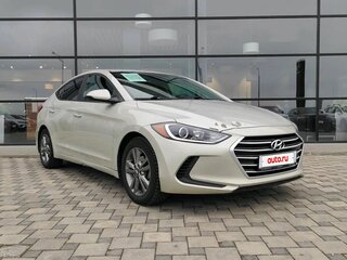 2016 Hyundai Elantra VI (AD), серый, 1450000 рублей, вид 3