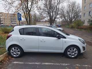 2013 Opel Corsa D Рестайлинг II, белый, 590000 рублей, вид 4