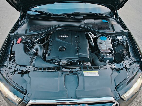 2012 Audi A6 IV (C7), чёрный - вид 18