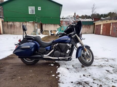 2012 Yamaha XVS1300, синий, 700000 рублей, вид 2