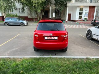 2011 Skoda Fabia II Рестайлинг, красный, 344000 рублей, вид 5