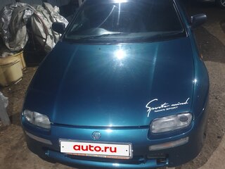 1996 Mazda 323 V (BA), зелёный, 300000 рублей, вид 2