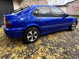 2000 Honda Civic VI Рестайлинг, синий, 350000 рублей, вид 3