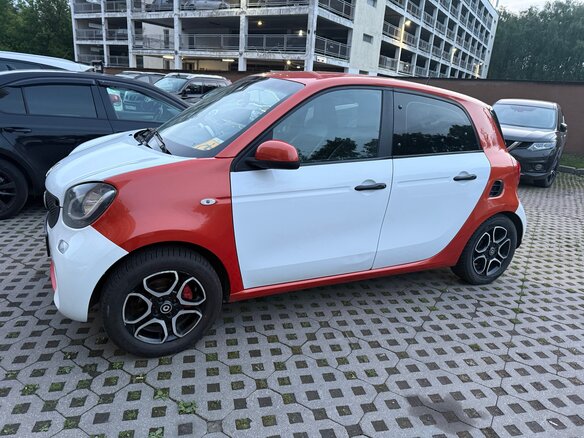 2017 Smart Forfour II, белый, 600000 рублей - вид 6