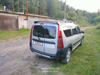 2017 Lada (ВАЗ) Largus Cross I, серебристый, 950000 рублей, вид 4