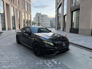 2020 Mercedes-Benz C-Класс AMG 63 AMG IV (W205) Рестайлинг, чёрный, 7100000 рублей, вид 4