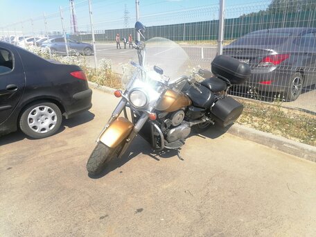 2005 Kawasaki VN1600 Vulcan, золотистый, 480000 рублей, вид 1