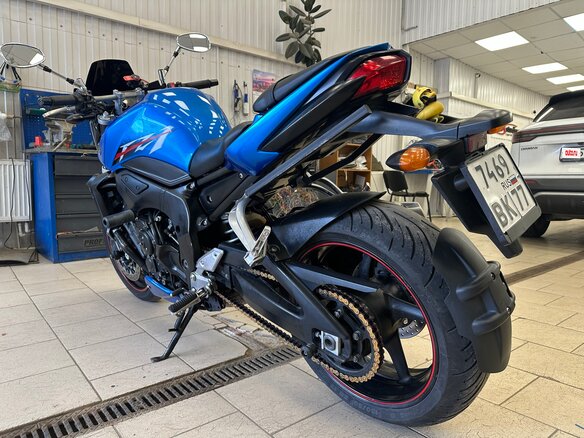 2007 Yamaha FZ1, голубой, 630000 рублей - вид 5