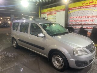 2013 Lada (ВАЗ) Largus I, серебристый, 450000 рублей, вид 2