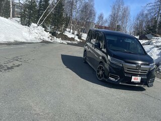 2019 Honda Stepwgn Spada V Рестайлинг, чёрный, 3950000 рублей, вид 4