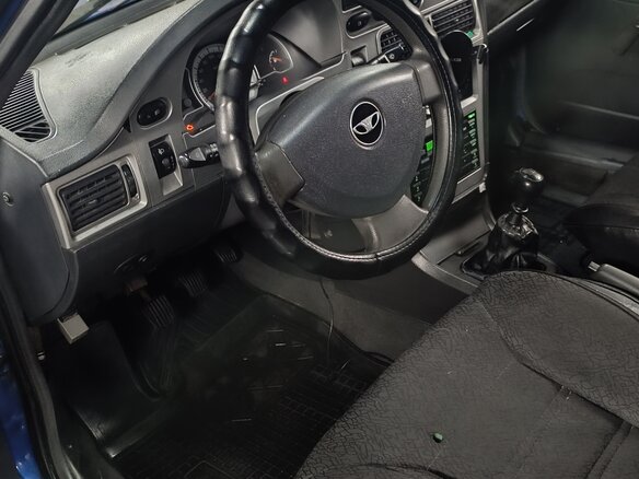 2013 Daewoo Nexia I Рестайлинг, синий, 280000 рублей - вид 6