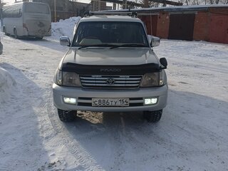 1999 Toyota Land Cruiser Prado 90 Series Рестайлинг, серый, 1300000 рублей, вид 1