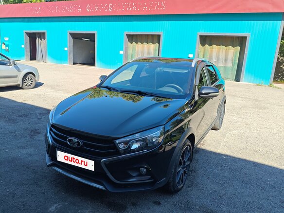 2020 Lada (ВАЗ) Vesta SW I, чёрный, 1180000 рублей - вид 2
