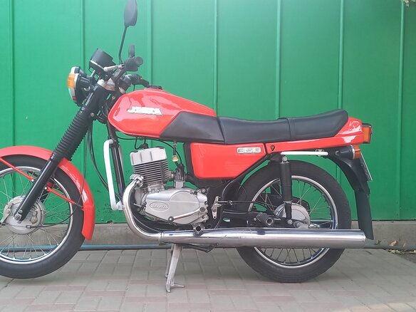 1987 Jawa 350/638, красный, 495000 рублей