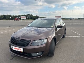 2014 Skoda Octavia III (A7), коричневый, 1325000 рублей, вид 2