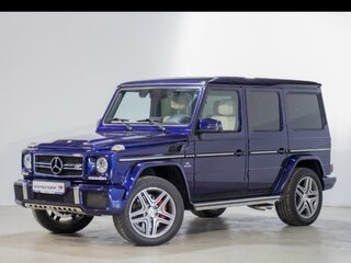2016 Mercedes-Benz G-Класс AMG 63 AMG I (W463) Рестайлинг 3, синий, 8150000 рублей, вид 3