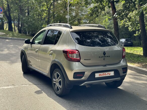 2018 Renault Sandero Stepway II, бежевый, 1370000 рублей - вид 5