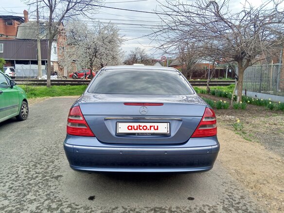 2004 Mercedes-Benz E-Класс 240 III (W211, S211), синий, 950000 рублей - вид 7