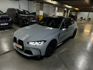2021 BMW M3 Competition Package VI (G80), серый, 11500000 рублей, вид 1
