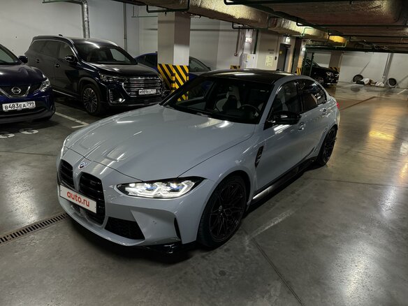 2021 BMW M3 Competition Package VI (G80), серый, 11500000 рублей