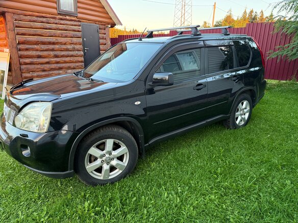 2008 Nissan X-Trail II, чёрный, 900000 рублей - вид 7