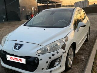 2011 Peugeot 308 I Рестайлинг, белый, 500000 рублей, вид 1