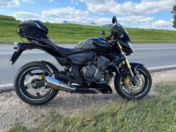 2007 Honda CB 600F Hornet, чёрный, 550000 рублей - вид 18
