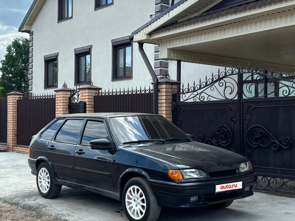 2009 Lada (ВАЗ) 2114, чёрный, 280000 рублей - вид 4