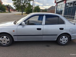 2007 Hyundai Accent ТагАЗ II, серебристый, 390000 рублей, вид 4
