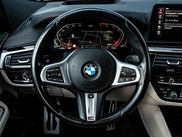 2020 BMW 6 серии Gran Turismo 630d xDrive IV (G32) Рестайлинг, чёрный, 5879900 рублей - вид 15