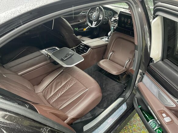 2015 BMW 7 серии Long 740Ld xDrive VI (G11/G12), чёрный, 4100000 рублей - вид 2