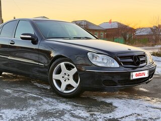 2003 Mercedes-Benz S-Класс 350 IV (W220) Рестайлинг, чёрный, 799000 рублей, вид 3