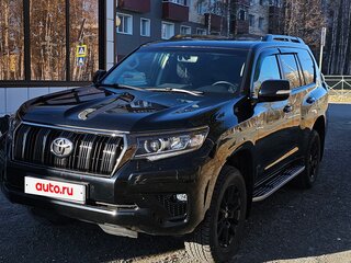 2021 Toyota Land Cruiser Prado 150 Series Рестайлинг 3, чёрный, 7800000 рублей, вид 1