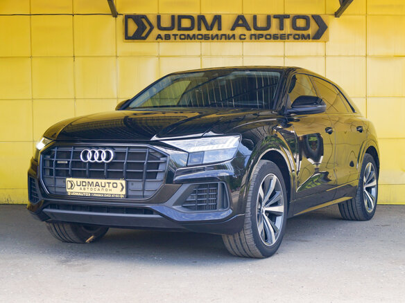 2019 Audi Q8 55 TFSI I (4M), чёрный