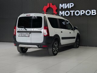 2024 Lada (ВАЗ) Largus Cross I Рестайлинг, белый, 1435000 рублей, вид 4