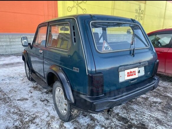 1996 Lada (ВАЗ) 2121 (4x4) I Рестайлинг, синий, 300000 рублей - вид 5