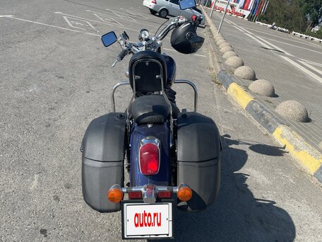 2001 Honda VT 1100, синий, 650000 рублей, вид 4