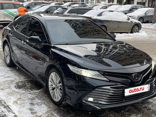 2019 Toyota Camry VIII (XV70), чёрный, 2450000 рублей, вид 1